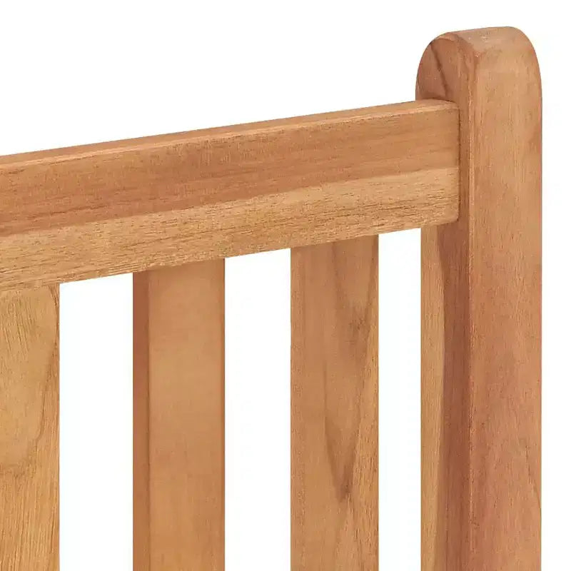 vidaXL Chaises d'extérieur en teck massif