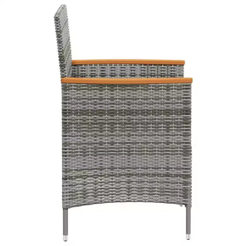 vidaXL Lot de 2 chaises de jardin