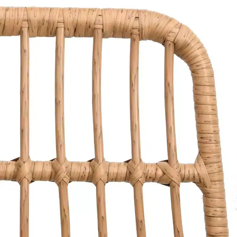 vidaXL Ensemble de chaises de salle à manger d'extérieur en rotin synthétique