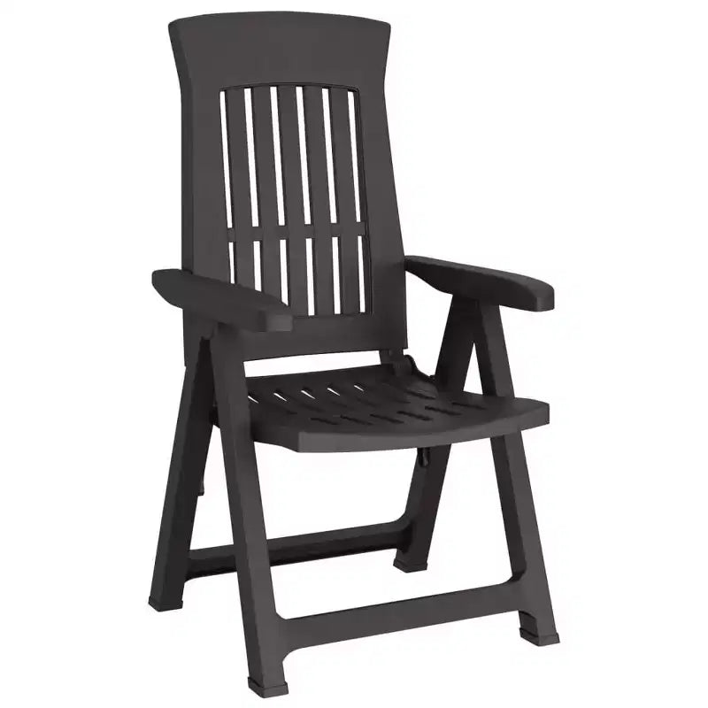 vidaXL Chaises inclinables d'extérieur - Légères et réglables 2 pcs