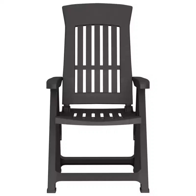 vidaXL Chaises inclinables d'extérieur - Légères et réglables 2 pcs