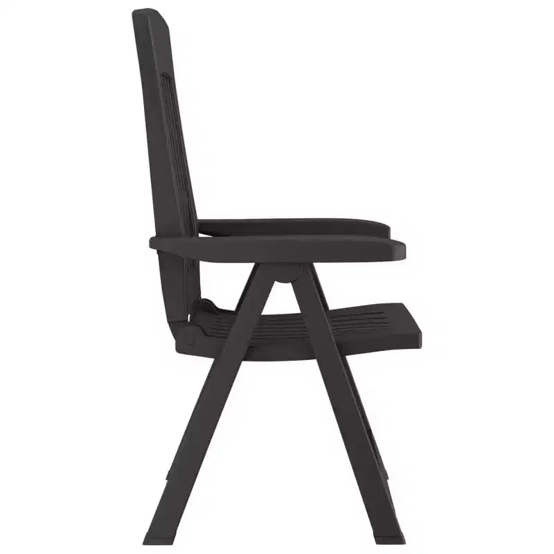 vidaXL Chaises inclinables d'extérieur - Légères et réglables 2 pcs