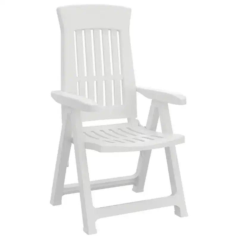 vidaXL Chaises inclinables d'extérieur - Légères et réglables 2 pcs