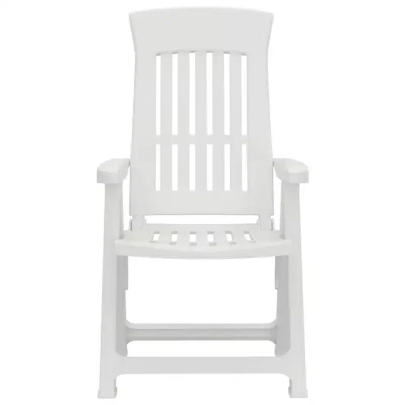 vidaXL Chaises inclinables d'extérieur - Légères et réglables 2 pcs