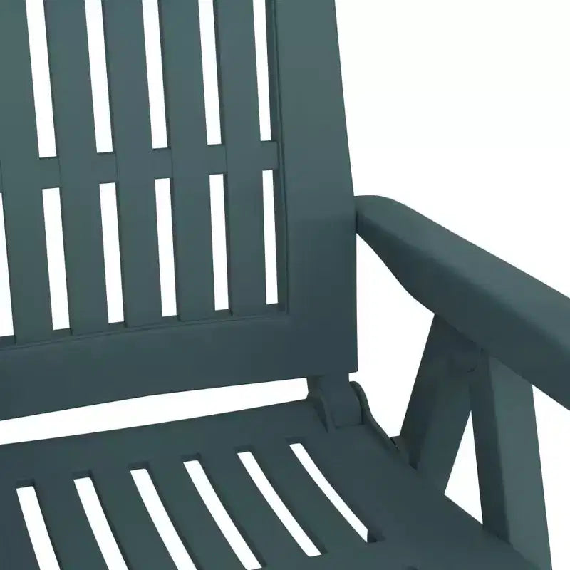 vidaXL Chaises inclinables d'extérieur - Légères et réglables 2 pcs