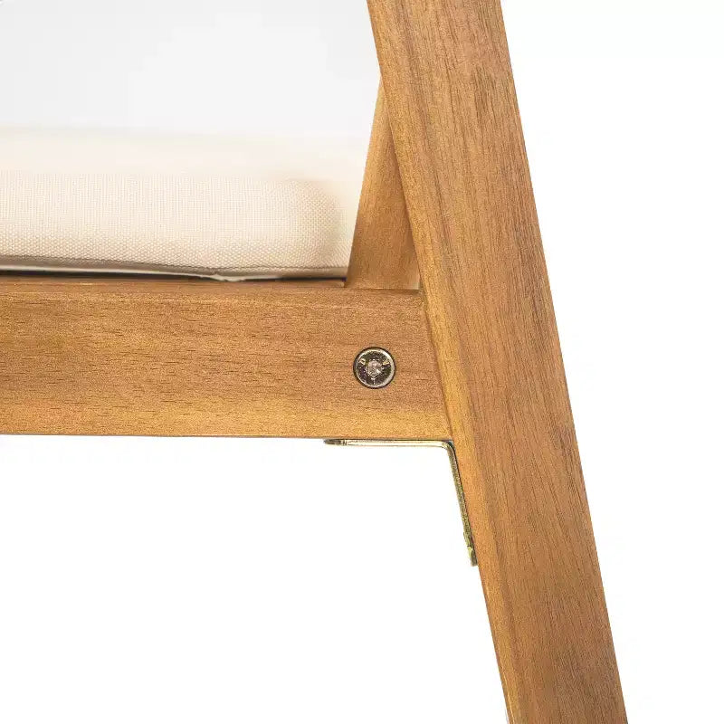 Ensemble de salle à manger d'extérieur 7 pièces Beryle en bois d'acacia et corde avec coussins par Christopher Knight Home