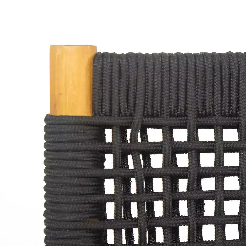 Ensemble de salle à manger d'extérieur 7 pièces Beryle en bois d'acacia et corde avec coussins par Christopher Knight Home