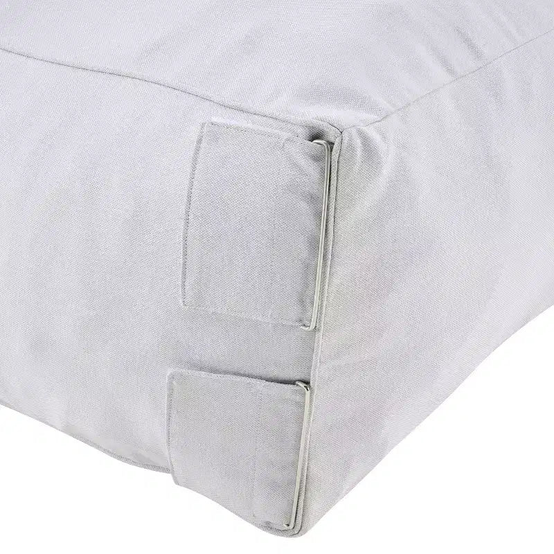 Christopher Knight Home Mireya Canapé d'extérieur moderne en oléfine avec pouf poire