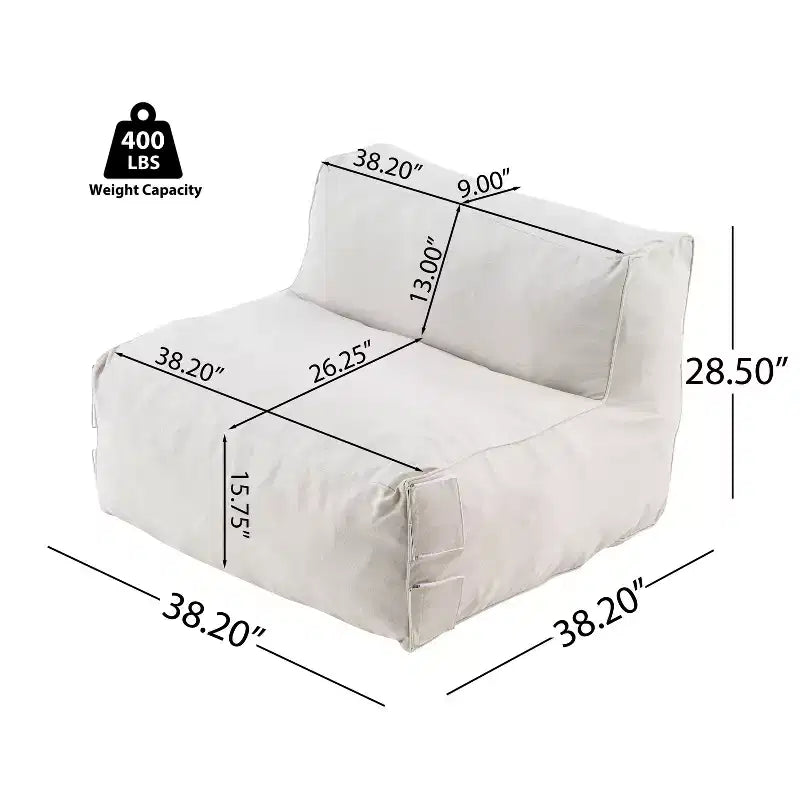 Christopher Knight Home Mireya Canapé d'extérieur moderne en oléfine avec pouf poire