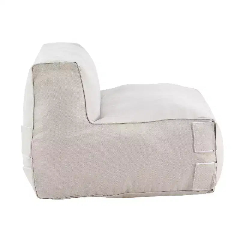 Christopher Knight Home Mireya Canapé d'extérieur moderne en oléfine avec pouf poire