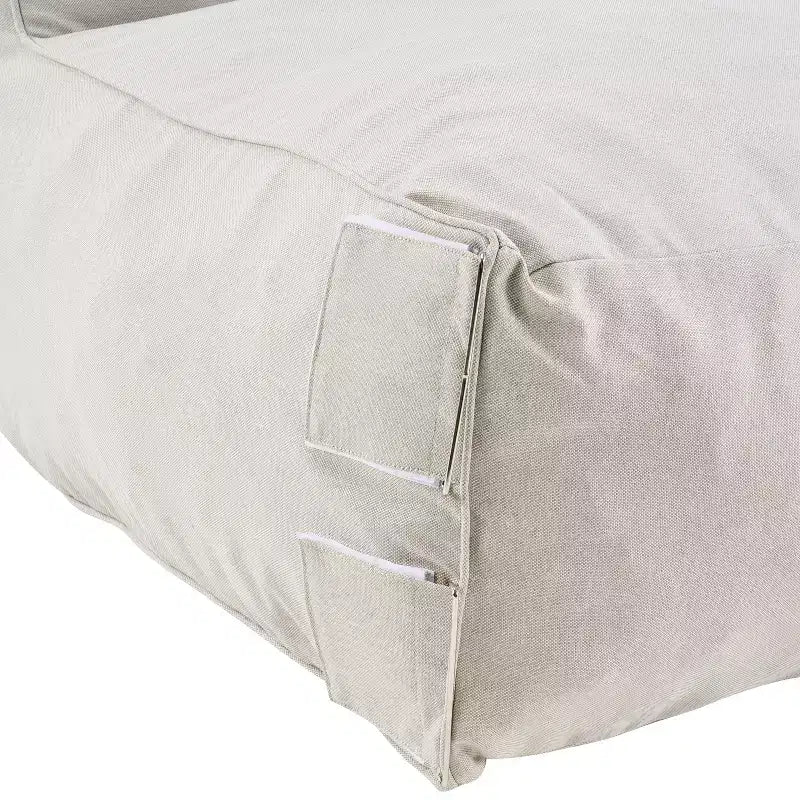 Christopher Knight Home Mireya Canapé d'extérieur moderne en oléfine avec pouf poire