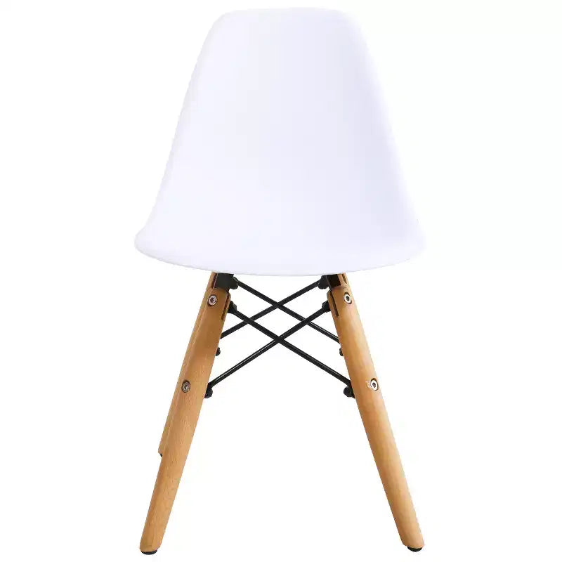 Costway Table et 4 chaises pour enfants Construction Solide Ensemble de 5 pièces Table à manger Enfant Blanc