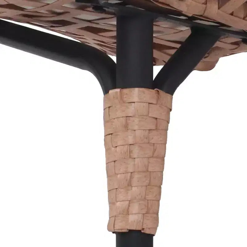 Chaise Œuf Moderne Larkin GDFStudio en Acier Galvanisé et Polyester