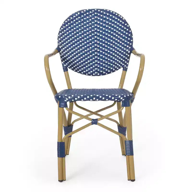Christopher Knight Home Paul Chaises de bistro en rotin de style français (Lot de 2)