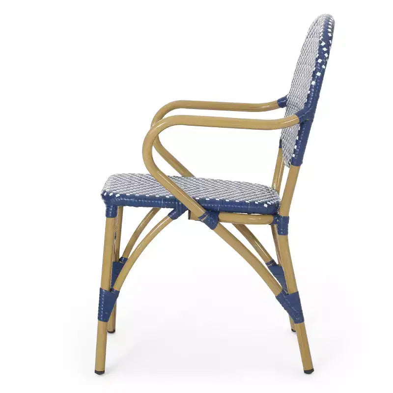 Christopher Knight Home Paul Chaises de bistro en rotin de style français (Lot de 2)