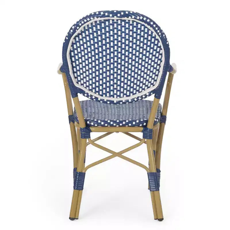 Christopher Knight Home Paul Chaises de bistro en rotin de style français (Lot de 2)