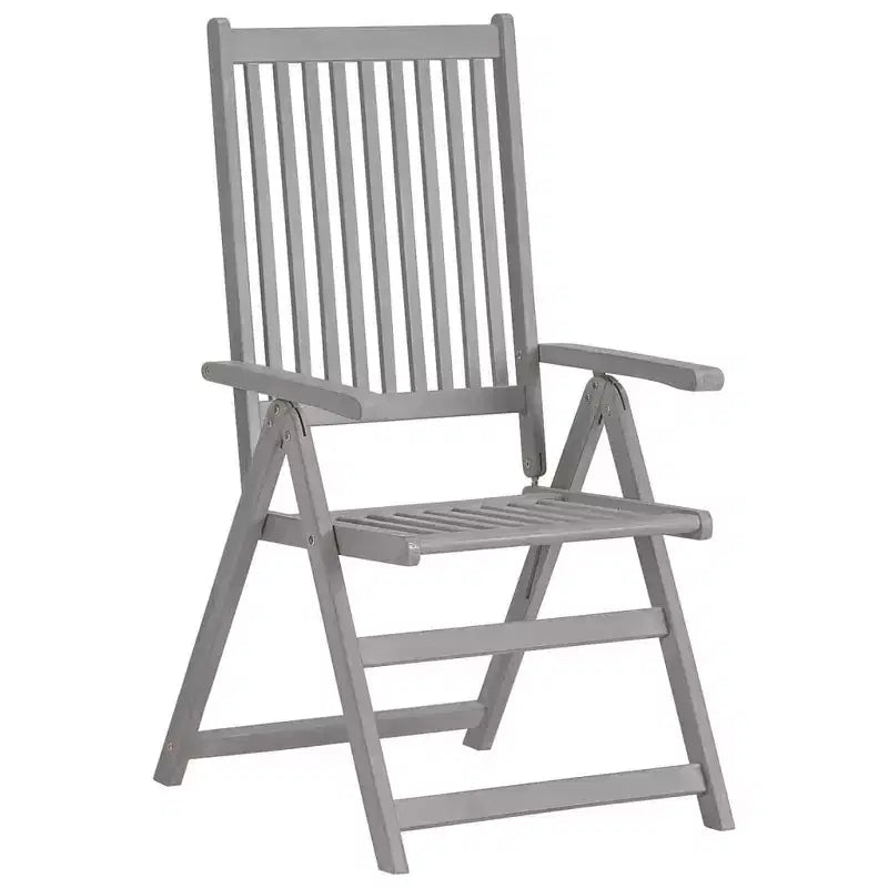 vidaXL Ensemble de 6 Chaises de Jardin en Bois d'Acacia Massif Standard Pliables
