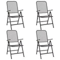 vidaXL Folding Garden Chair Set of 2