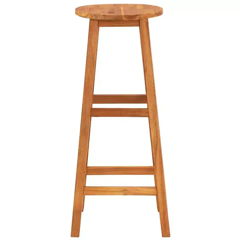 vidaXL Tabourets de bar 8 pcs Bois d'acacia massif Standard