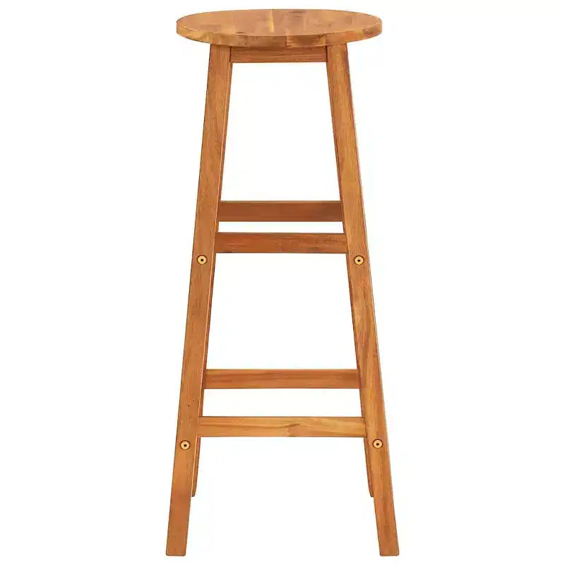vidaXL Tabourets de bar 8 pcs Bois d'acacia massif Standard