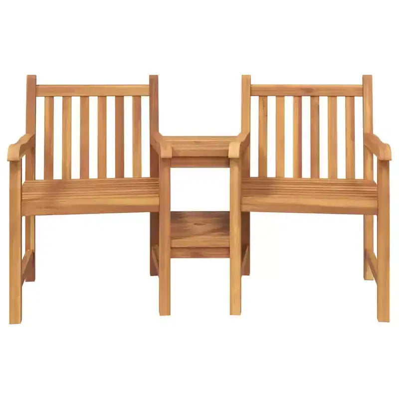 vidaXL Chaise Marron 152 x 63 x 89 cm Bois de teck massif