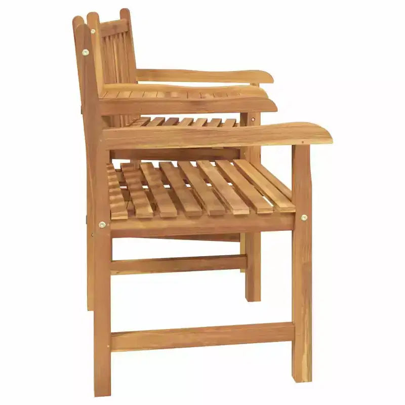 vidaXL Chaise Marron 152 x 63 x 89 cm Bois de teck massif