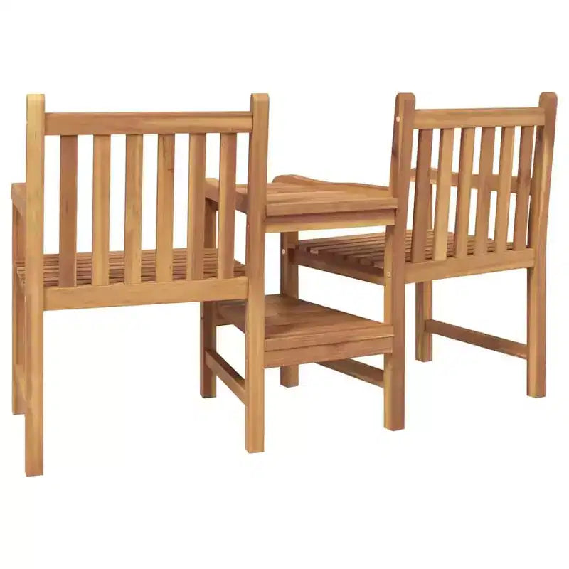 vidaXL Chaise Marron 152 x 63 x 89 cm Bois de teck massif