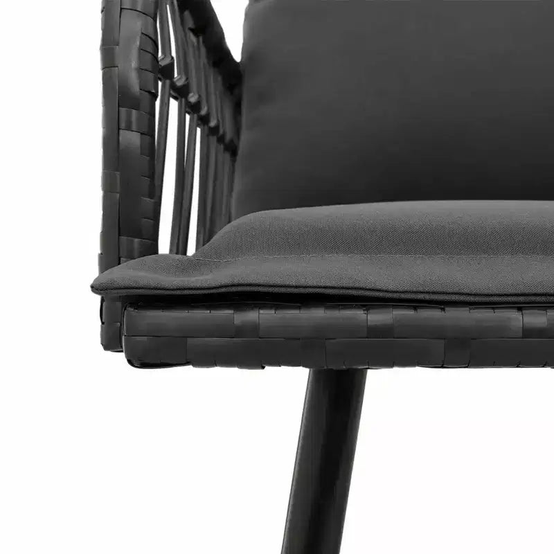 vidaXL Banc de jardin anthracite 114 x 64 x 90 cm en acier