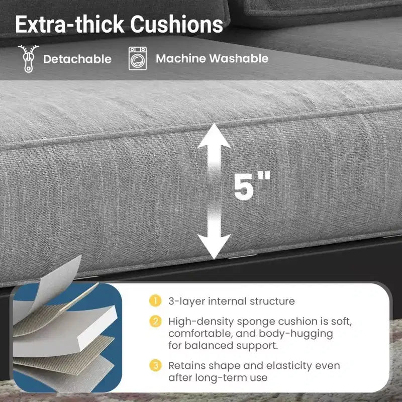 Lot de 2 fauteuils de terrasse en aluminium tout temps avec coussins épais