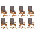 vidaXL Garden Chair 4 pcs and 57 x 71.5 x 104 cm