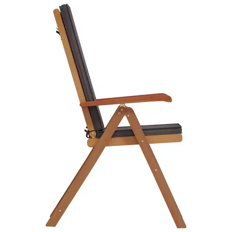 vidaXL Chaises de jardin 4 pcs et 57 x 71,5 x 104 cm