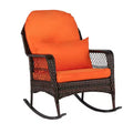 Karl Home | Ashawnti Wicker Outdoor Rocking Chair