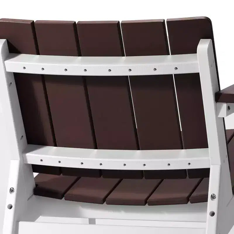 Fauteuils de jardin modernes en PEHD Pacifica WestinTrends (lot de 2)