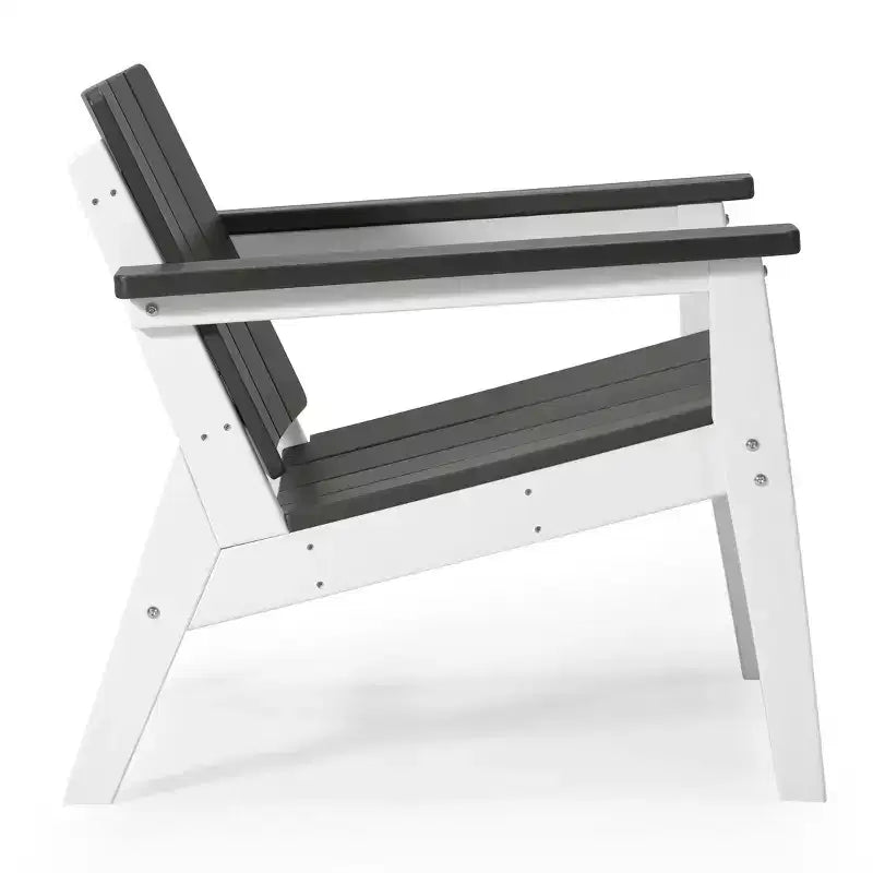 Fauteuils de jardin modernes en PEHD Pacifica WestinTrends (lot de 2)