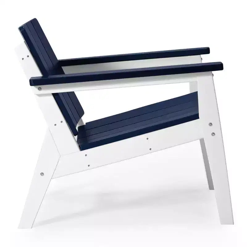 Fauteuils de jardin modernes en PEHD Pacifica WestinTrends (lot de 2)