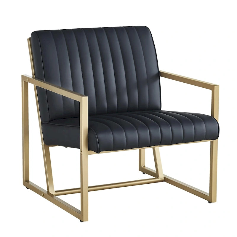 Fauteuil moderne 26 Arm avec pieds en acier