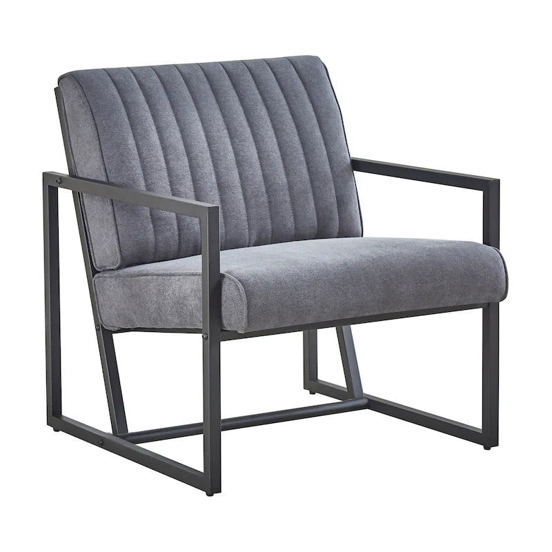 Fauteuil moderne 26 Arm avec pieds en acier