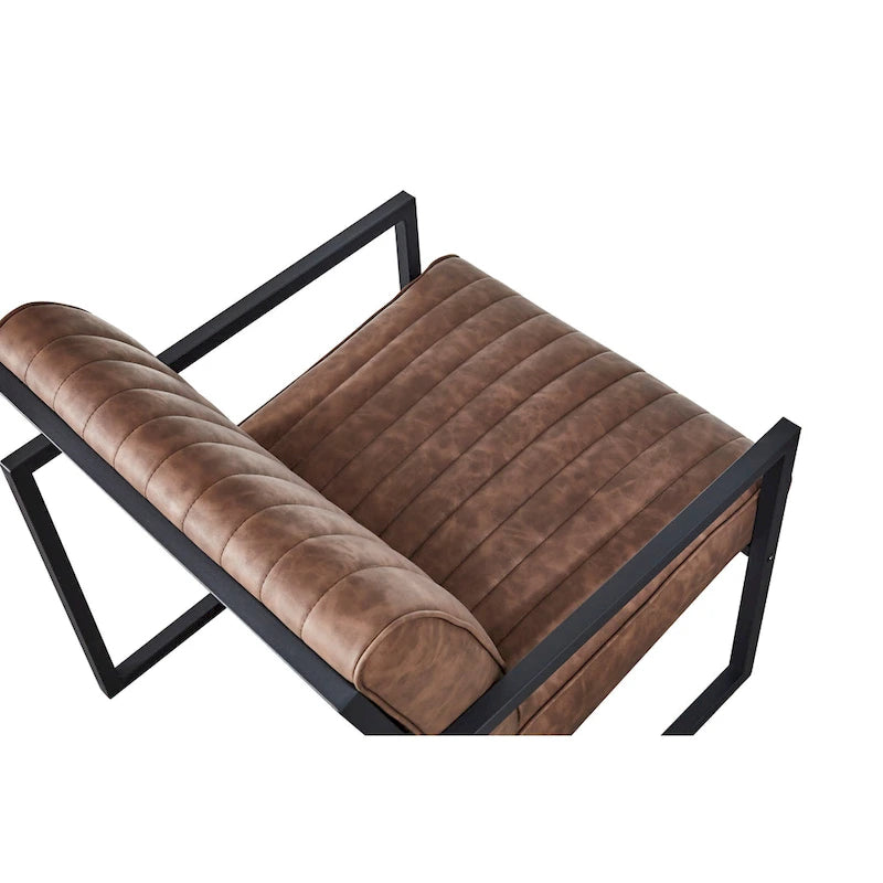 Fauteuil moderne 26 Arm avec pieds en acier