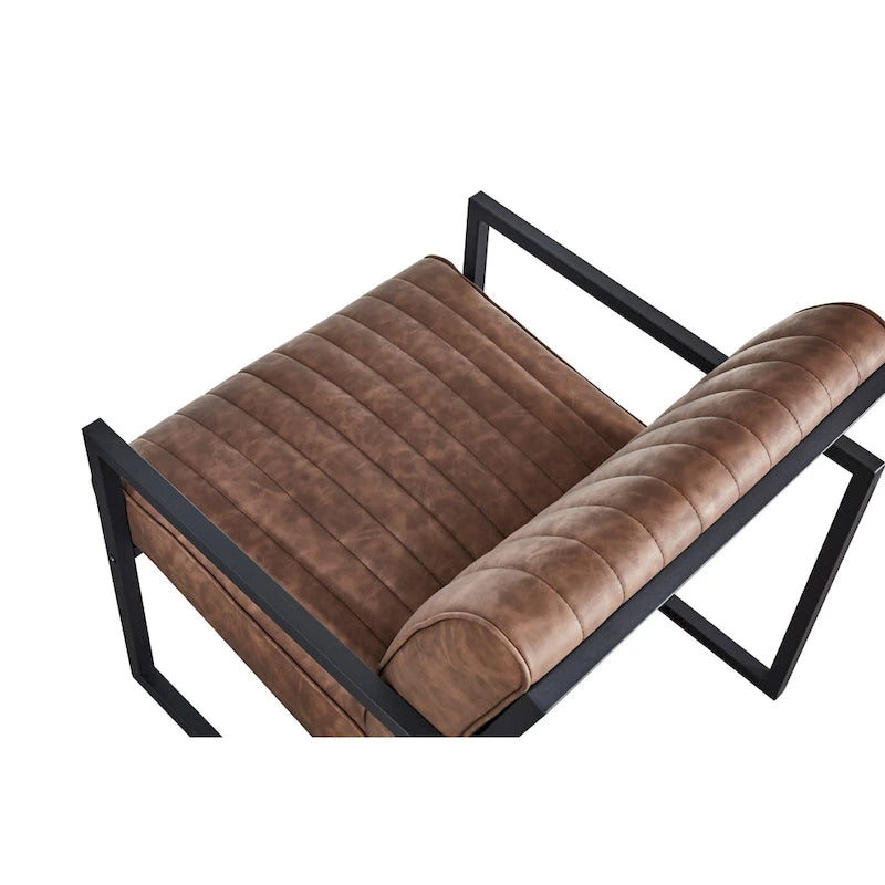 Fauteuil moderne 26 Arm avec pieds en acier