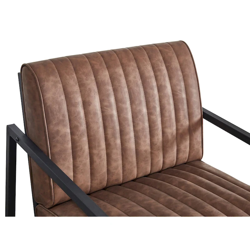 Fauteuil moderne 26 Arm avec pieds en acier