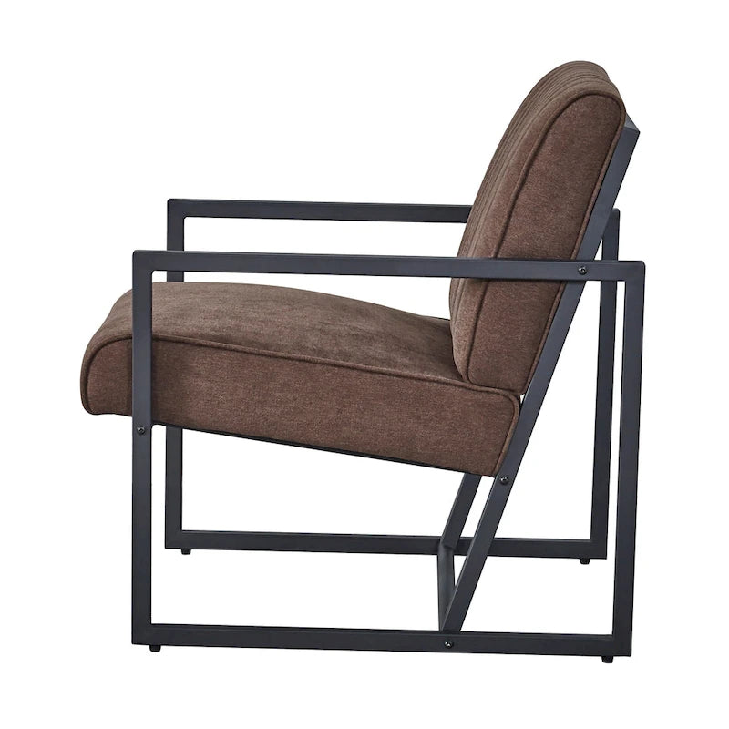 Fauteuil moderne 26 Arm avec pieds en acier