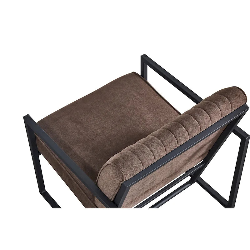Fauteuil moderne 26 Arm avec pieds en acier