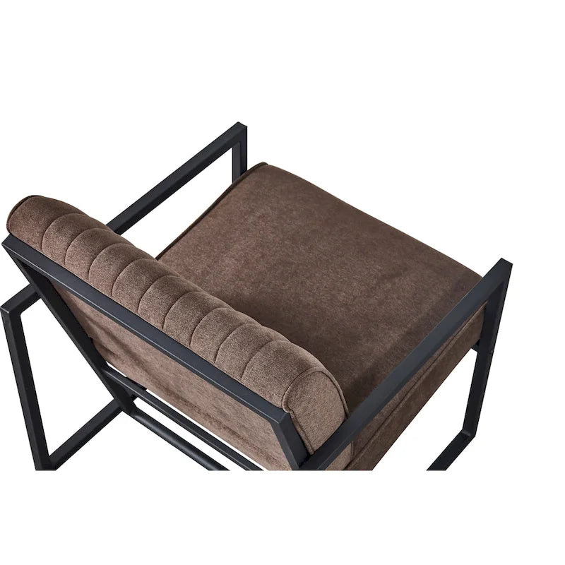 Fauteuil moderne 26 Arm avec pieds en acier