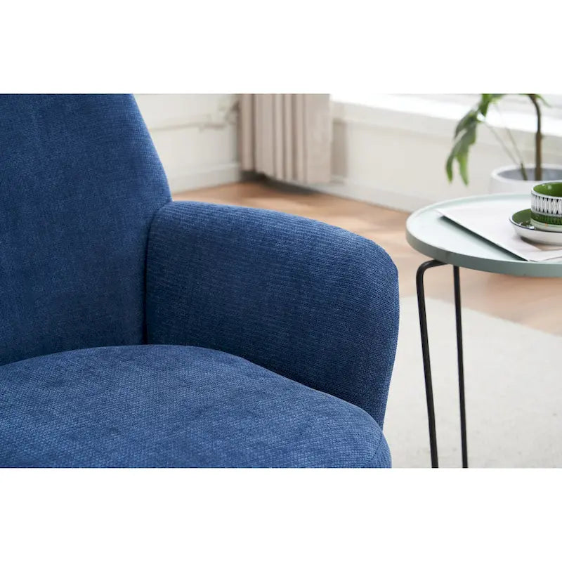 29.3 Fauteuil pivotant rembourré avec piètement en acier inoxydable