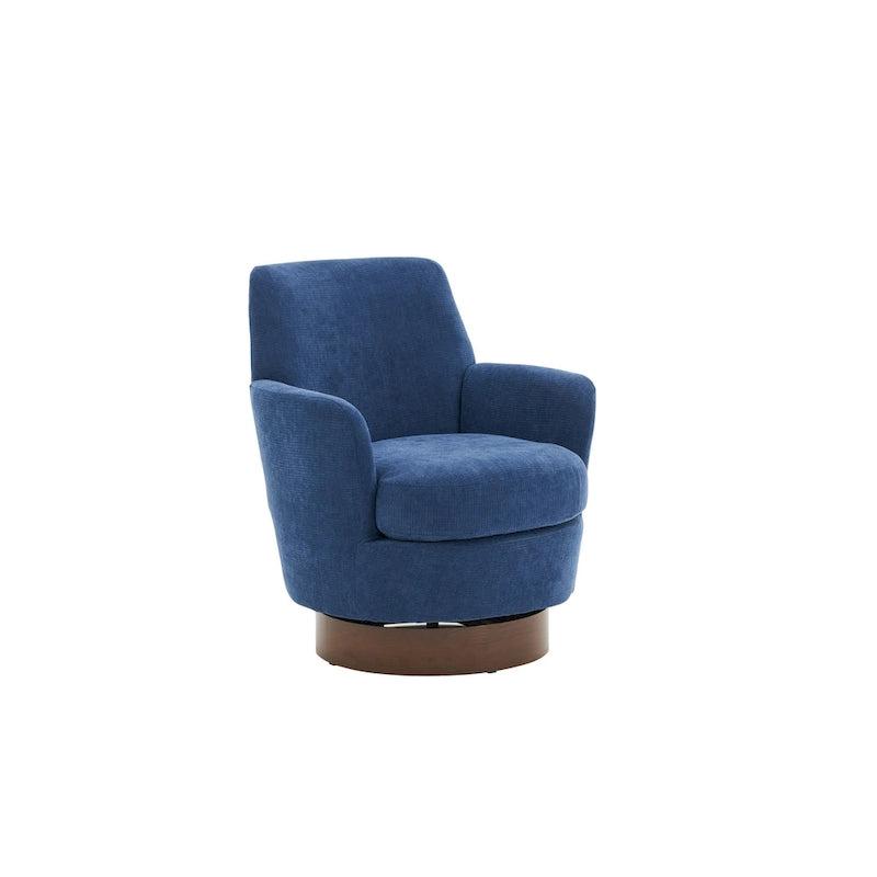 29.3 Fauteuil pivotant rembourré avec piètement en acier inoxydable