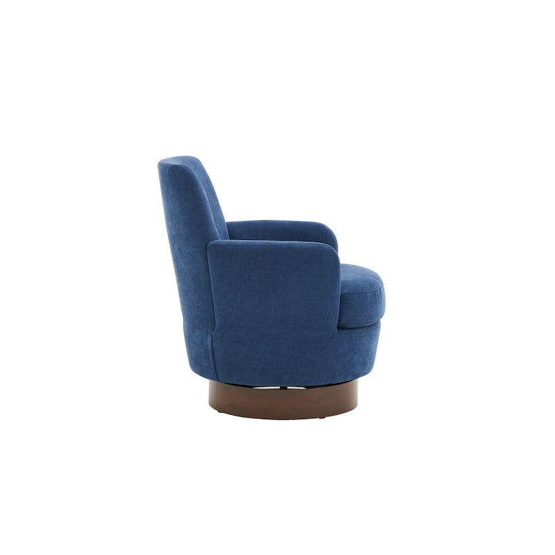 29.3 Fauteuil pivotant rembourré avec piètement en acier inoxydable