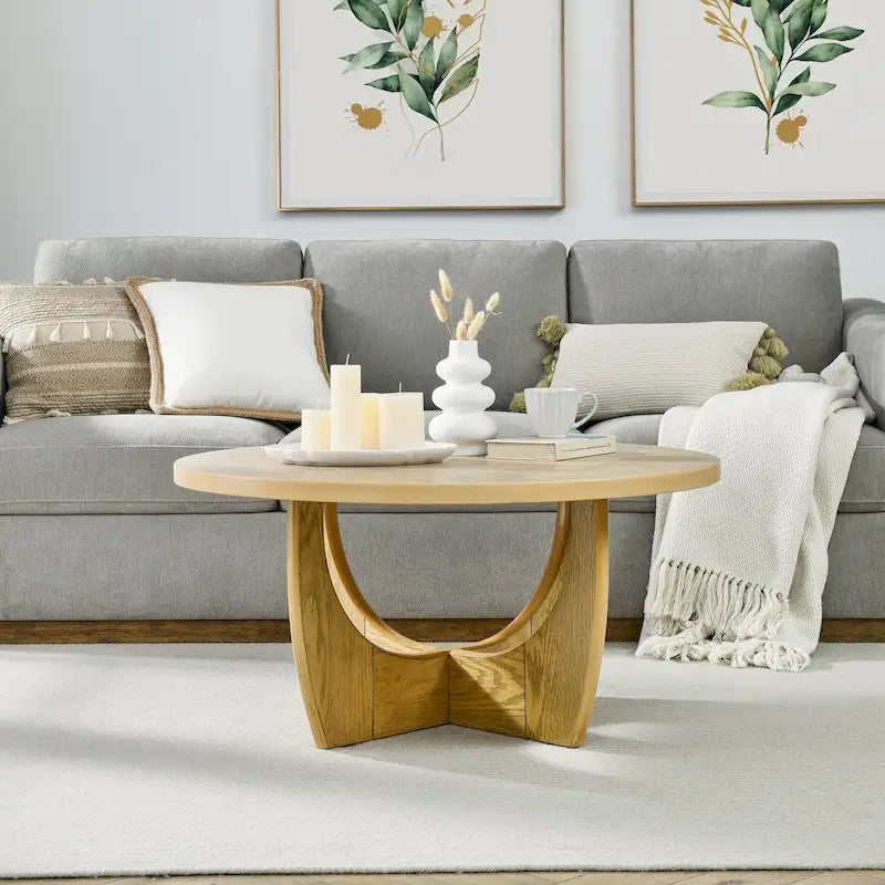 Table basse ronde de 36 po