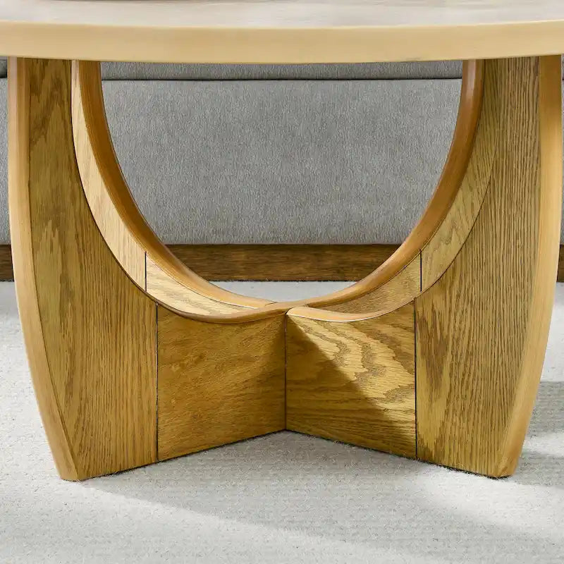 Table basse ronde de 36 po