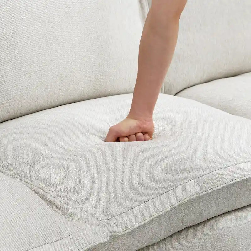 Fauteuil inclinable électrique Siège de cinéma maison Chaise souple avec port USB pour salon, chambre, salle de cinéma, beige