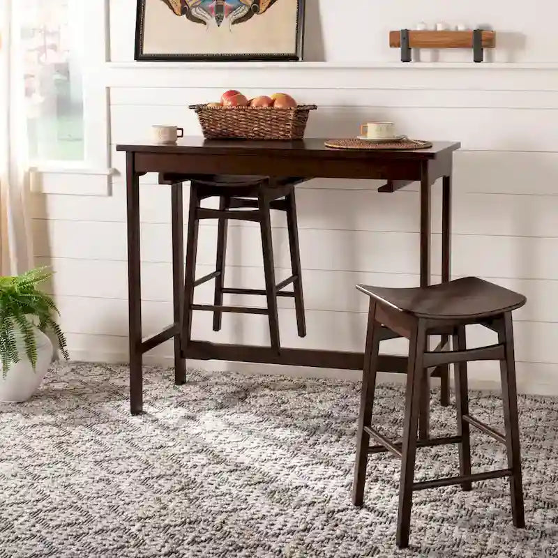 SAFAVIEH Neoma Ensemble de bar 3 pièces - Chêne Blanc - 42,1 x 17,7 x 36,2 - 42Wx18Px36H